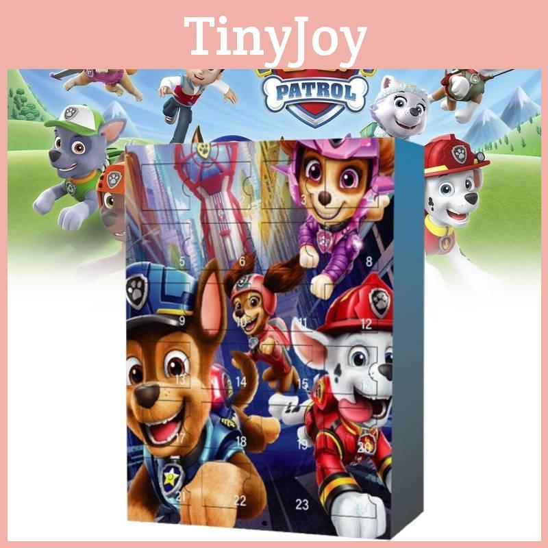 Christmas Paw Patrol Advent Calendar 24 Gifts Box Toys Festivals Doll Countdown