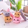 Throw Pillow Cute Long Cat Plush Toy Doll Doll