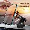 Universal Magnetic Car Phone Holder for Central Control Display - Non-Damaging Stand