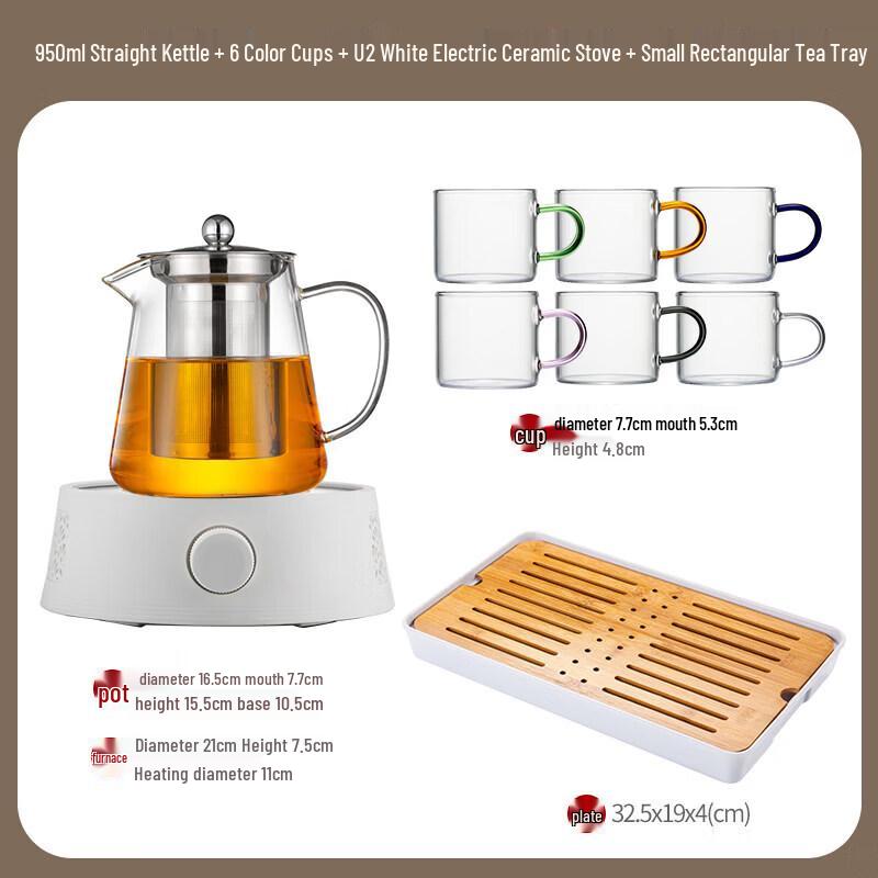 Star-marked 2025 New Glass Teapot