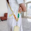 High-End Creative Hand-Woven Mobile Phone Universal Lanyard, Crossbody Long Rope, Seven-Color Shoulder Strap Anti-Loss Lanyard