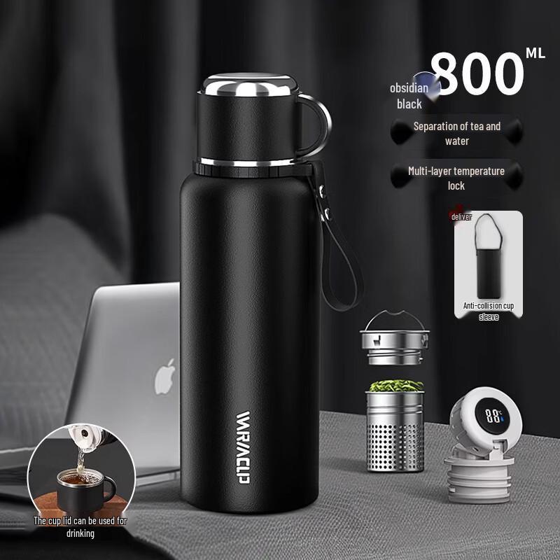 Smart Temperature Display Stainless Steel Thermos Bottle