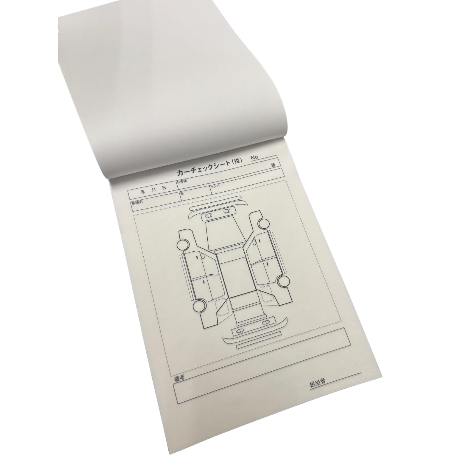 

Карпикал Дублирующий Лист Осмотра Автомобиля (50 шт.) Формат А5, 1 книга белый