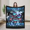 Vox Hazbined Plush Blankets  Creative Throw Blankets for  Sofa Bedding Lounge 150*125cm Bedspread