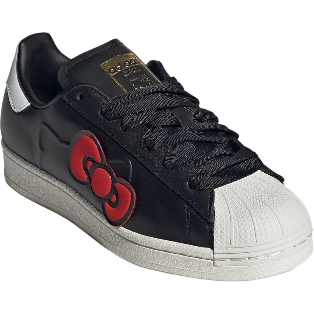 Hello Kitty x adidas Superstar J 50. Jubiläum Kinder-Sneaker Schwarz Core-Black Cloud-White IG6995