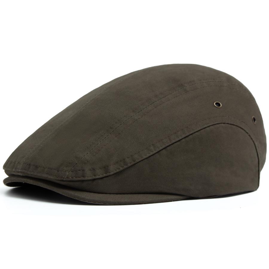 New Fashion Flat Caps Men Vintage Beret Casual Women Newsboy Cap Single Layer Cotton Cloth Visor Hats Ladies Elastic Head Circum