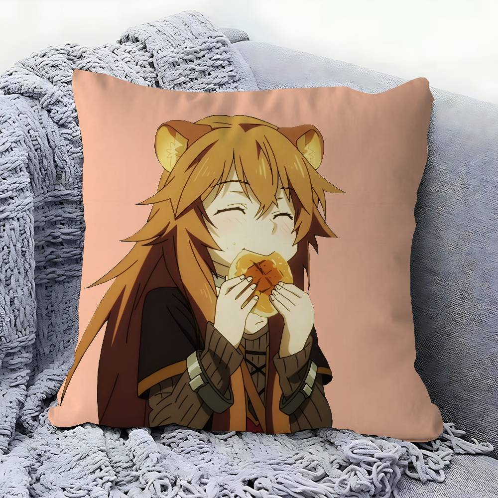 The Rising Of The Shield Hero Pillow Gift Home Office Decoration Pillow Bedroom Sofa Car Cushion CoverPillow Case