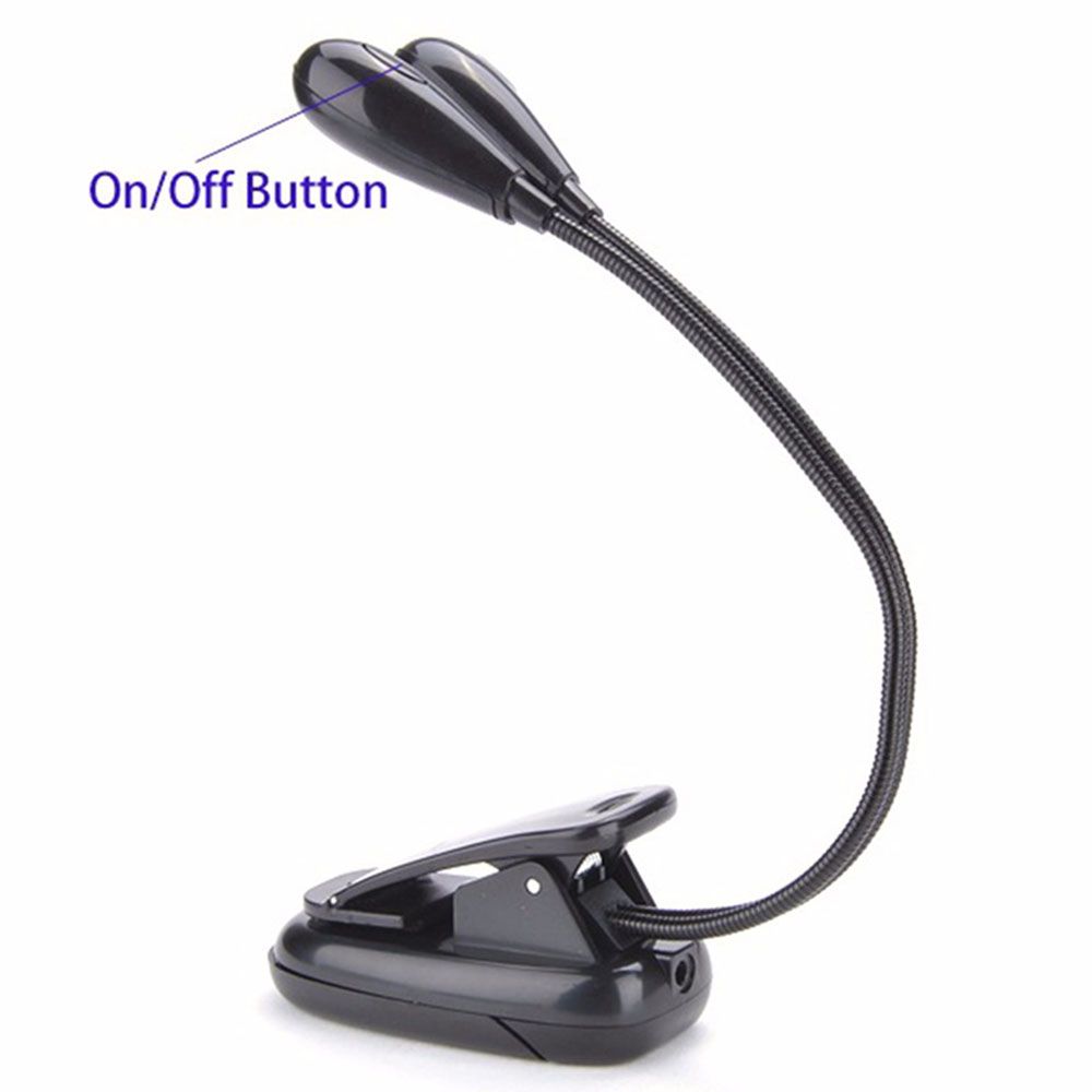 LED für Klavier Notenständer Buch Buch Notenständer Licht 2 Arme Licht Leselampe Doppelte Flexible Arme