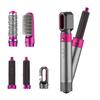 Five-in-One Brushless Negative Ion Hair Dryer & Styler: Comb, Straightener, Curler, Blow Comb