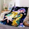 1pc Hunter X Kopo Group - Themed Flannel Blanket - Suitable for Bed, Home Decor, Graduation Gifts, Easter, Back To School, ChristmasA20