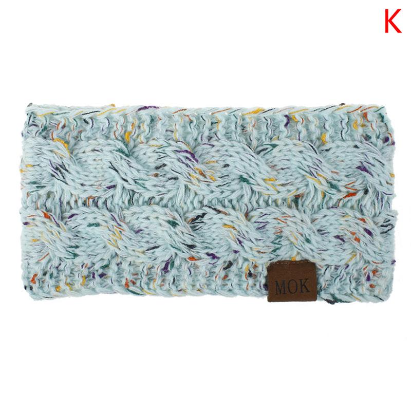 Wide Knitting Woolen Headband Winter Warm Ear  Hair Band Headwraps Ear Warmer