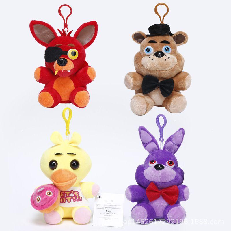 New Five Nights At Freddy's Soft Plush Keychain Doll Perfect For Kids And Collectors