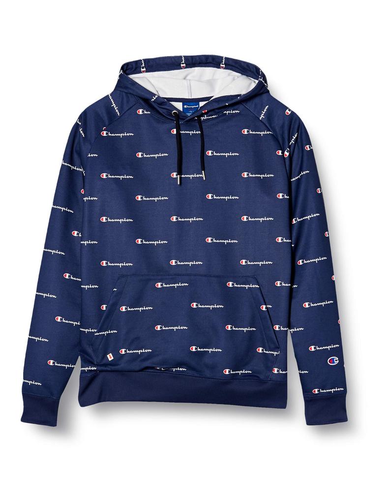 Champion Navy Hoodie Size L Size Men's C3-NS124, (Japan L)
