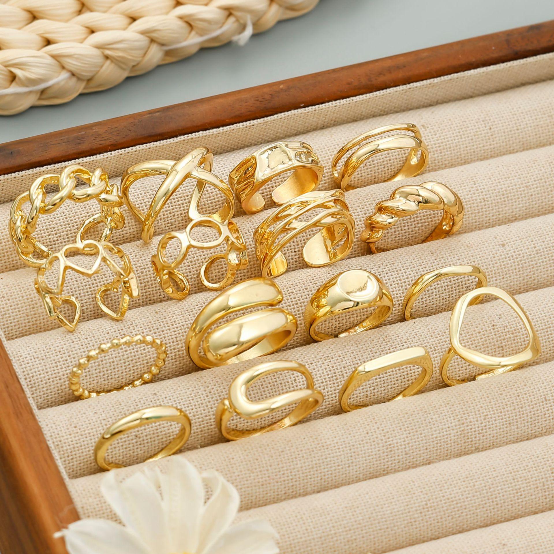 

Кольцо женское открытое в стиле легкой роскоши с дизайном любви, персонализированное нишевое геометрическое ювелирное изделие