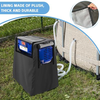 Shallow Well Pump Cover for 1.6 Hp Shallow Well Pump Add Velvet and Thicken 600D Heavy Duty Water Booster Jet Pump Cover