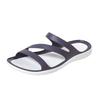 2025 Summer New Sandals Women's Flat Heel Soft Sole Jelly Shoes Comfortable and Fashionable Wear Cool and Light