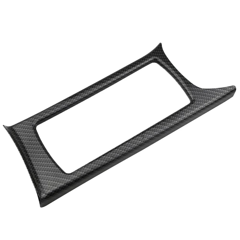 For Ford Focus 3 Focus3 MK3 2015 2016 2017 2018 LHD Accessories Center Console Sticker Water Cup Frame Decoration Cover Styling