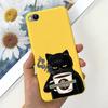 Flower Cover For Xiaomi Redmi 4A 4x Beautiful Moon Night Black Cat Phone Case For Redmi 4x Redmi4a Protection Coque Funda Capas