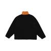 Adidas Originals Short Sherpa Color Block Stand Collar Warm Sports Jacket Women Jacket Khaki Brown GQ1238