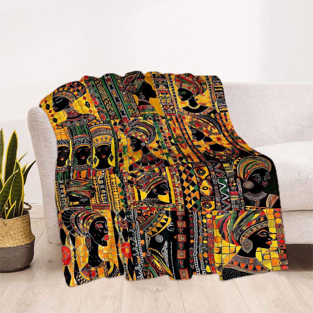 Australian Aboriginal Style 5 Blanket Durable Comfort Perfect for Bedding Bed Picnics All-Season Use Playful Design Gift for Travel Home Birthdays