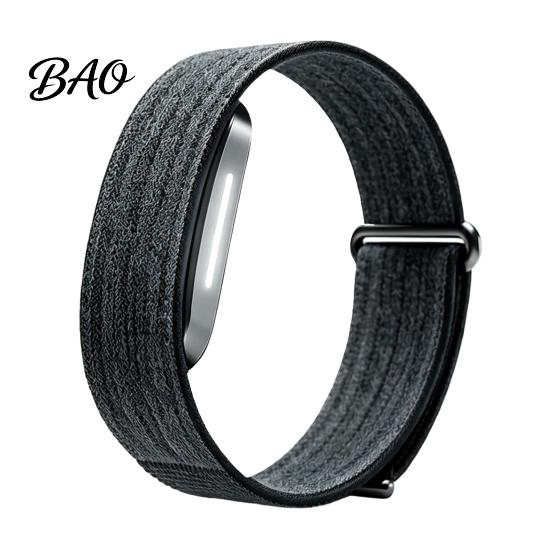 Breathable Woven Replacement Strap for Hume Band 2.0, Braided Nylon Adjustable Watch Universal Tracker Arm Band, Anti-Sweat Sport Wristband Men Women