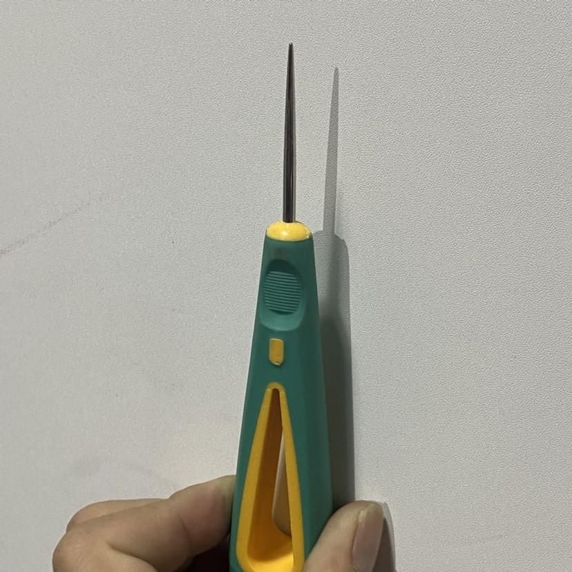 Green Feather Racket Stringing Machine for Tennis & Badminton with Double String Hole Tool