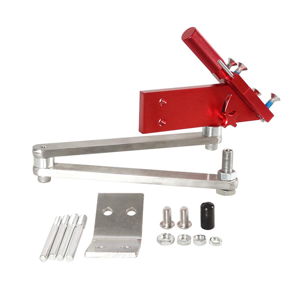 15°-45° Adjustable Sharpener Model 5005 Gen 2 Lawn Mower Blade Sharpener for Straight and Standard Lawn Mower Blades, Black/Red