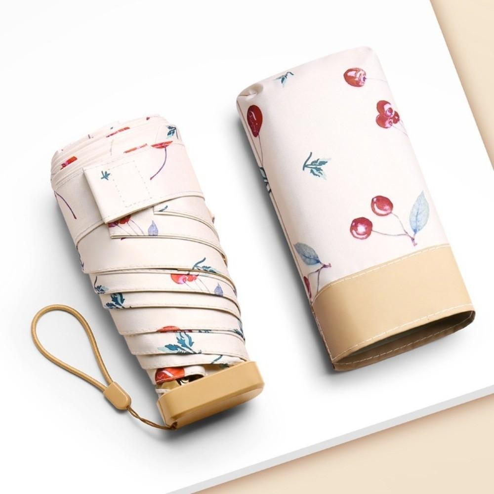 Portable Mini Sun Umbrella UV Folding Folding Umbrellas Elegant Pocket Umbrella  Outdoors