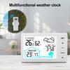 Digital Thermometer Hygrometer Lcd Backlit Display Thermometer Wireless Weather Station with Barometer Sensor for Indoor Outdoor