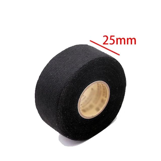 9/19/25MM Heat-resistant Flame Retardant Tape Adhesive Cloth Tape For Car Cable Harness Wiring Loom Protection Width 15M NEW