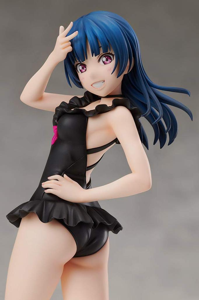 Yoshiko Tsushima scale figure kit [Summer Queens] 1/8 PVC&ABS semi-finished product/assembly