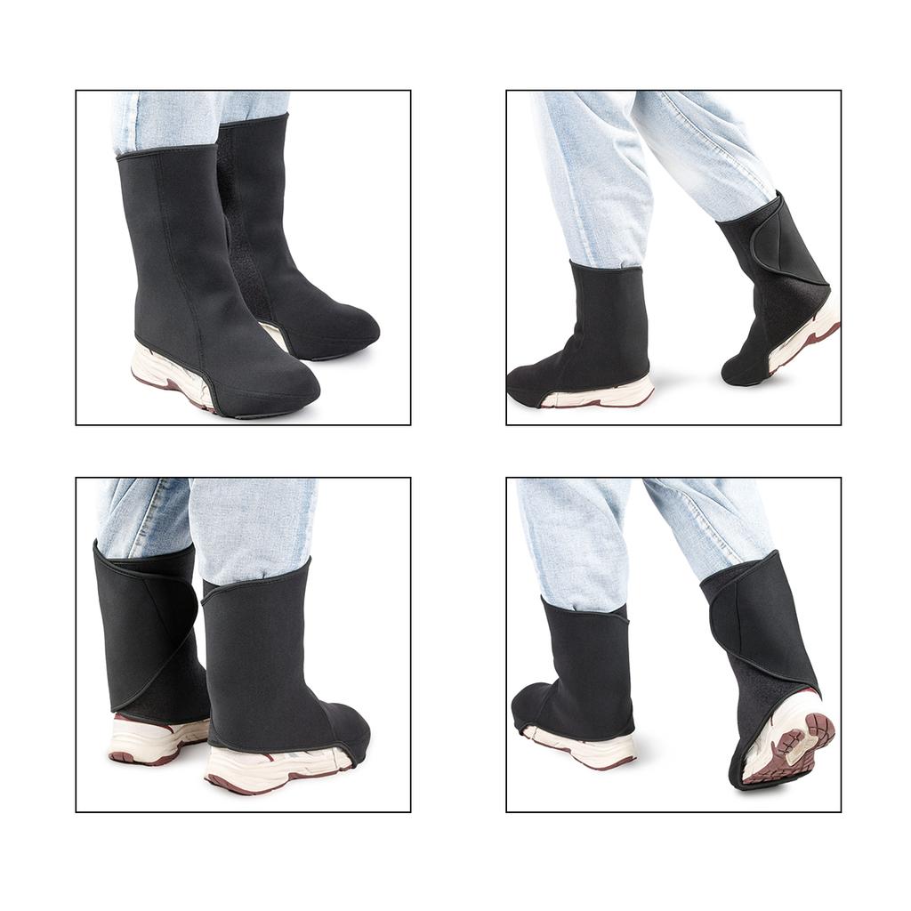 Motorcycle Shoe Protector Gear Shifter Boot Cover, Motorbike Boots Accessories Windproof Protective Riding Warm Shoe Cover