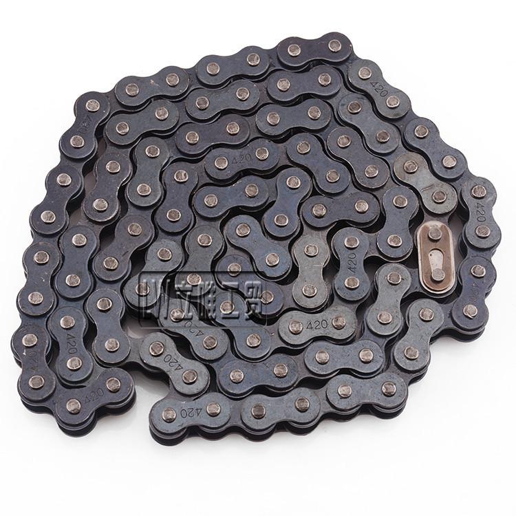 High-Performance Off-Road 420 Chain Kit for 50-110cc Motorcycles & ATVs