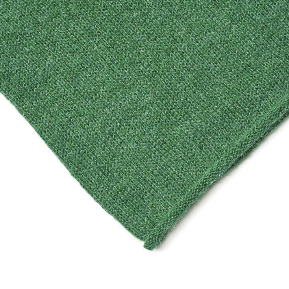 VERNO [Casual] Alpaca Piping Crew-Neck Knit Green