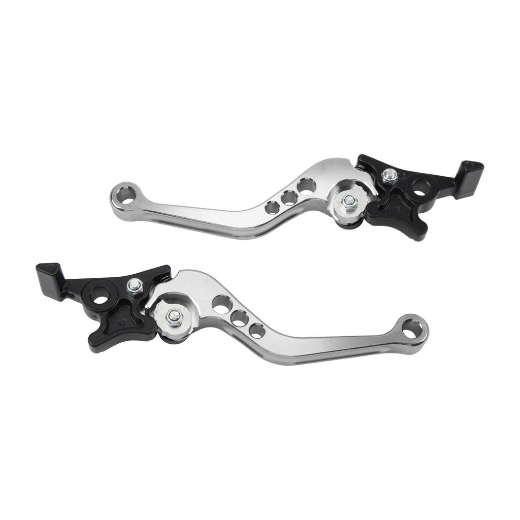 CNC Aluminum Motorcycle Brake & Clutch Levers 2Pcs Adjustable Universal Motorbike Handle for Dirt Bike ATV Scooter Accessories