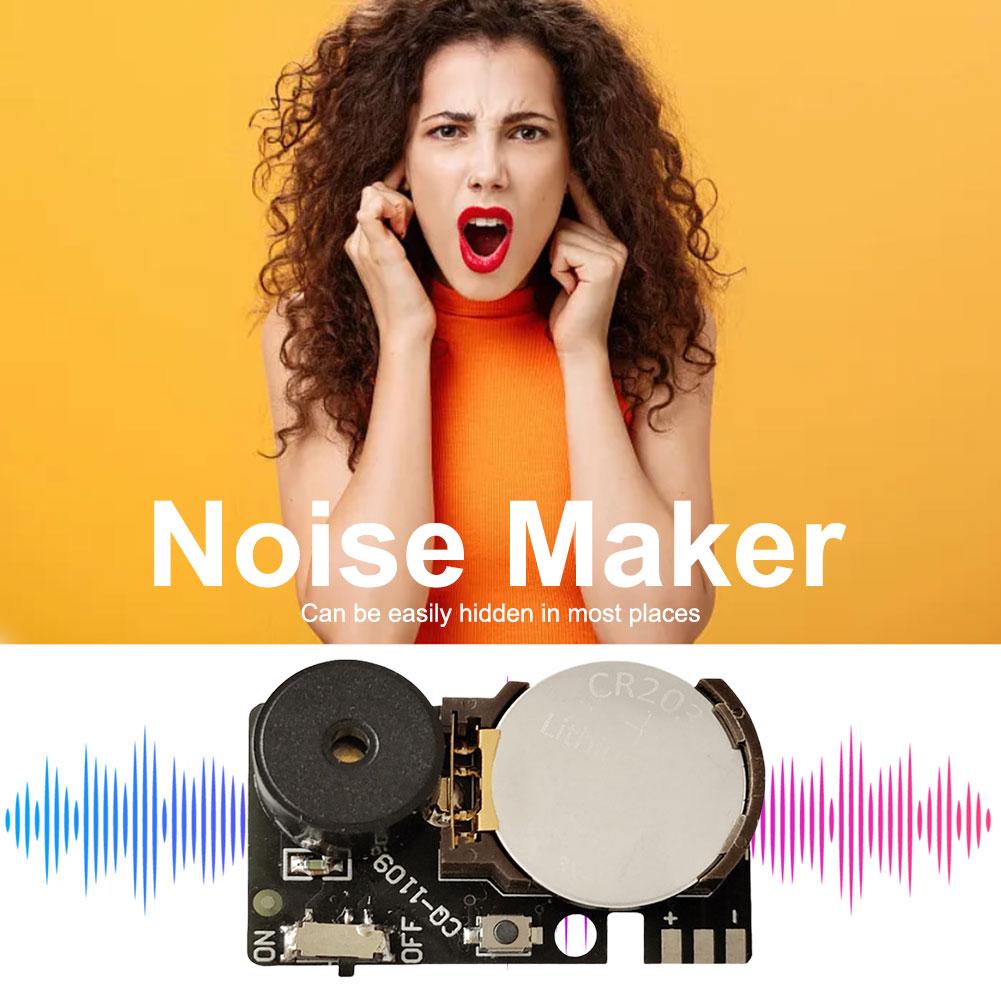 Cricket Noise Maker Prank Annoying Noise Maker Small Size & Long Battery Life Beeping Buzzers Hidden Prank Office Noisemaker Toy