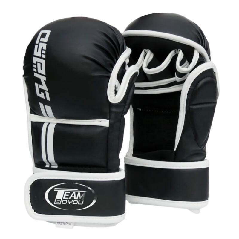 Half-Finger Muay Thai Boxing Gloves S-L