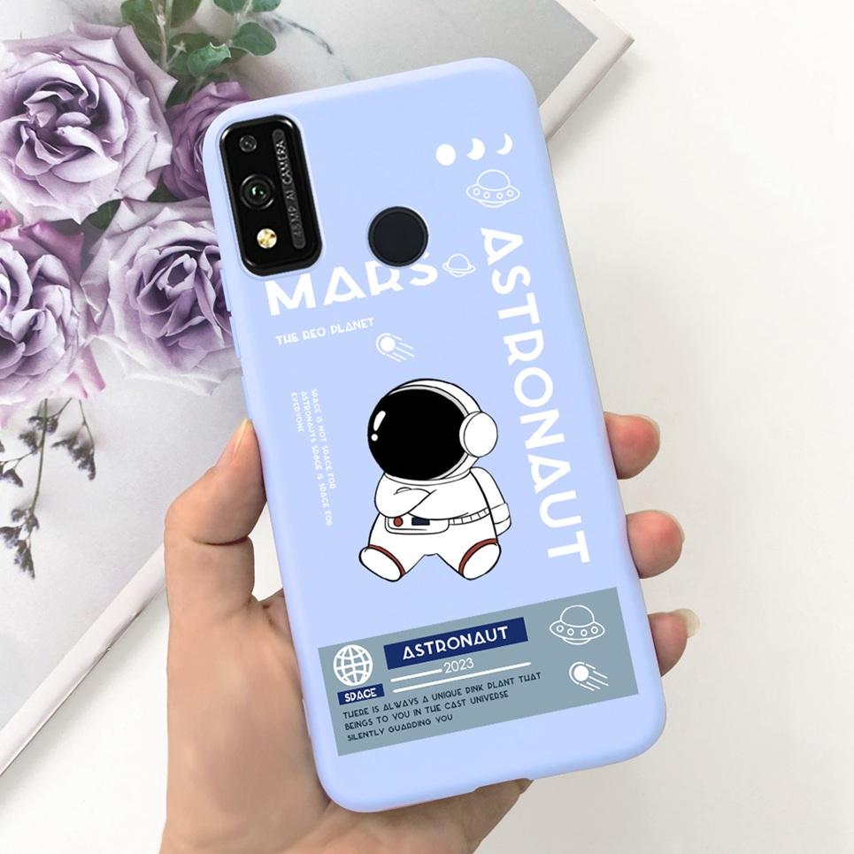 Soft Silicone Cases For Huawei Honor 9X lite Case JSN-L21 JSN-L22 JSN-L23 Coque Fundas Luxury Design Pattern Soft Silicone Etui