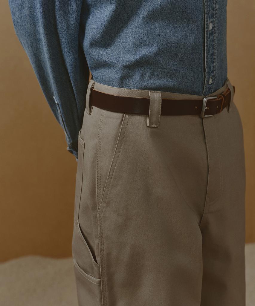 Musinsa Standard Heavyweight Cp Wide Carpenter Pants [Beige]