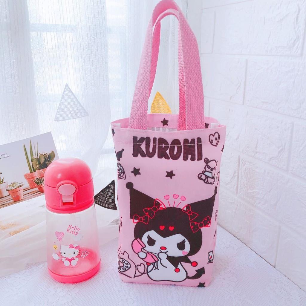 Cartoon Shin Chan Insulated Canvas Bag For Picnic And Carrying Casual