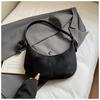 Niche Single Shoulder Underarm Bag Women's 2025 Autumn New Japanese Popular Ins Dumpling Bag Texture Trendy Crescent Bag