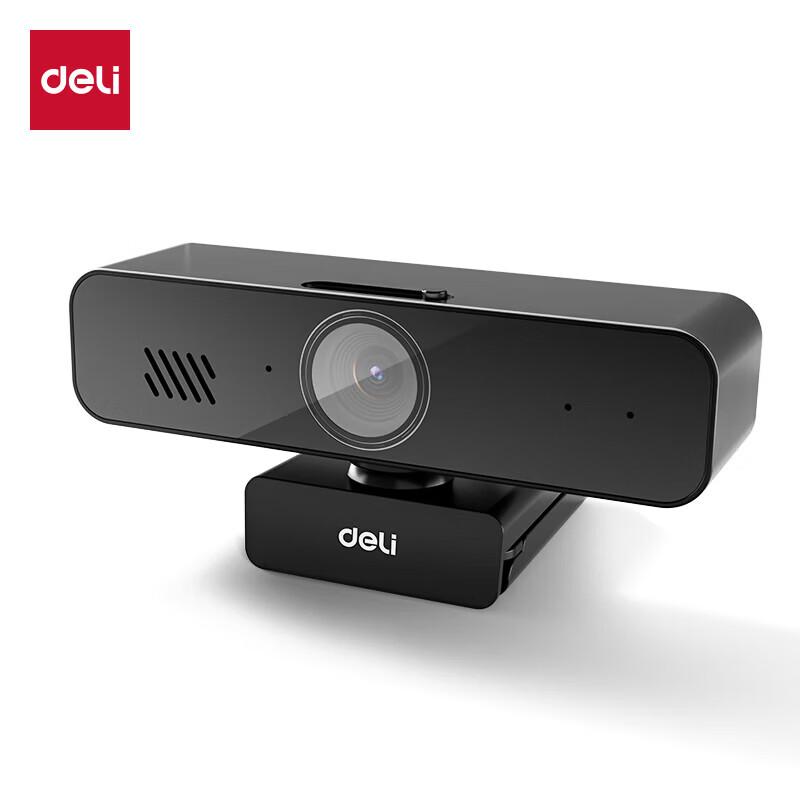 

Deli 4K HD Webcam with Mic & Speaker