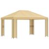 Pavilhão 4 x 3 m Creme Poliéster e Aço 190 gsm