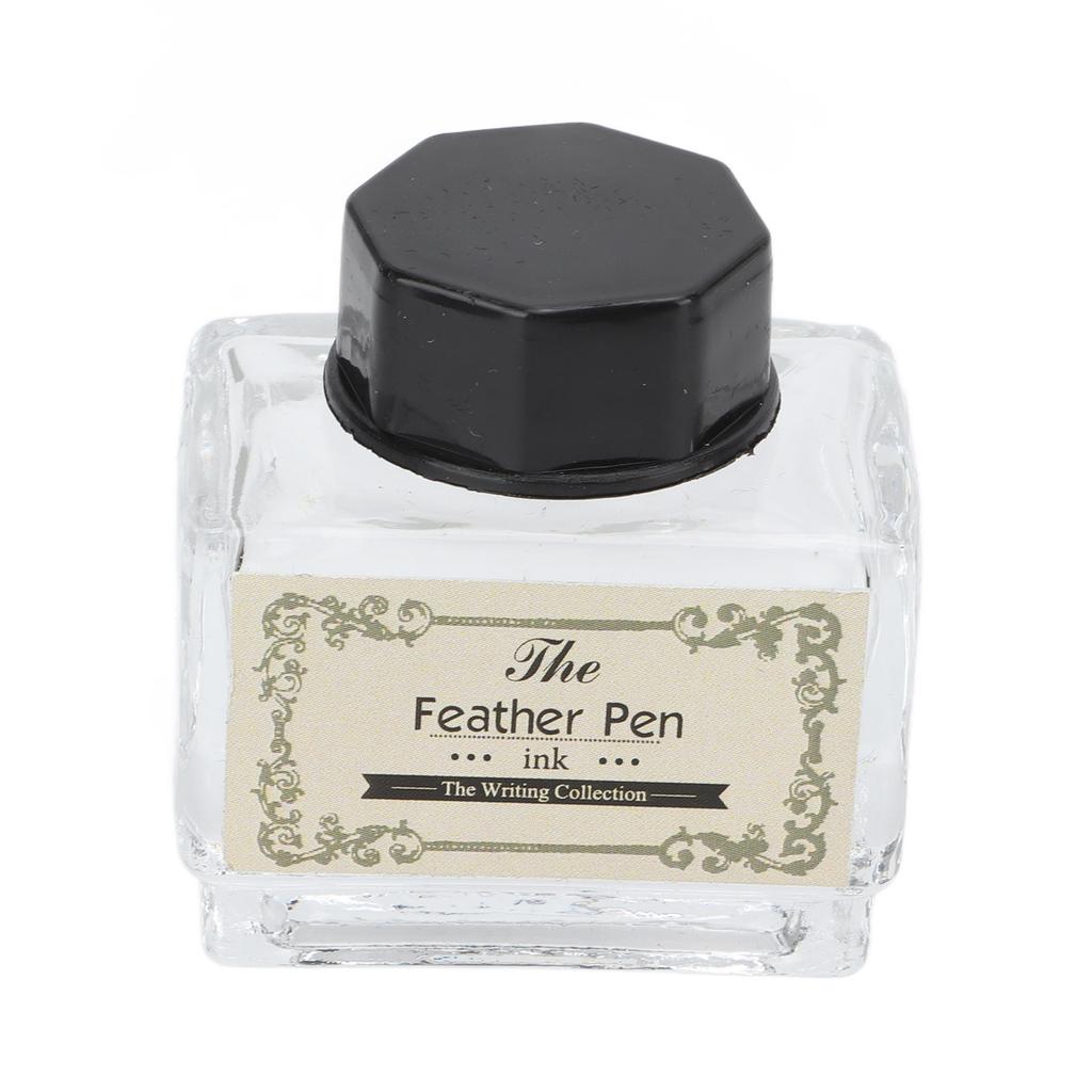 Quill Pen Set Metal Penholder Retro Elegant   Clear Engraving Flat Nib 1 to 5mmCelsius0.04 to 0.20in Writing Dip Pen Kit