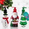 S-1Pc Gift Series - Household 350ml Hand Dispensing Bottle - Series Christmas Snowman Dispensing Bottle Christmas Gifts