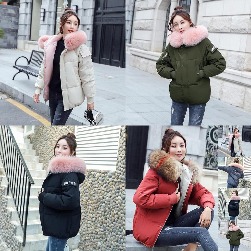 Premium Women's Short And Thick Down Cotton Winter Coat For Stylish Comfort