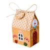 DIY Christmas Advent Calendar Box 24 Sets Xmas House Kraft Paper  Bag for Kids Adult Countdown To Christmas Gift Package