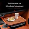 This multi-functional, rotatable floating square table suits Li Auto L6, L7, L8, L9, and Mega models.