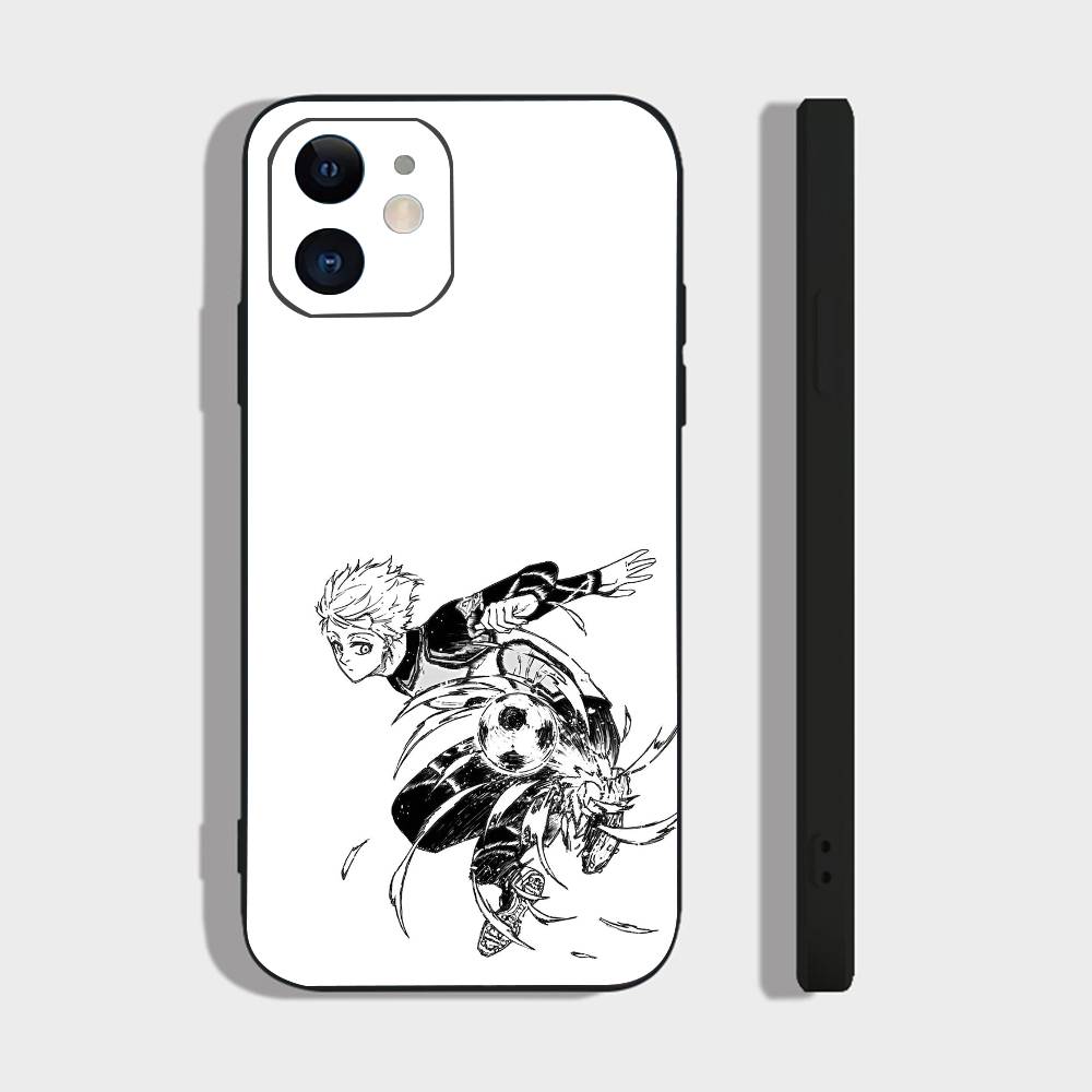 

Аниме М-Майкл Кайзер Для IPhone 17 Air 16 15 14 13 12 11 Pro Черный Мягкий Чехол для Телефона IPHONE 15PRO