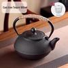 Handmade Uncoated Cast Iron Japanese Tea Pot - Retro Style Hearth Kettle for Brewing and Boiling Water